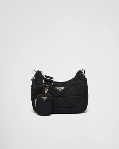 Padded Re-Nylon shoulder bag