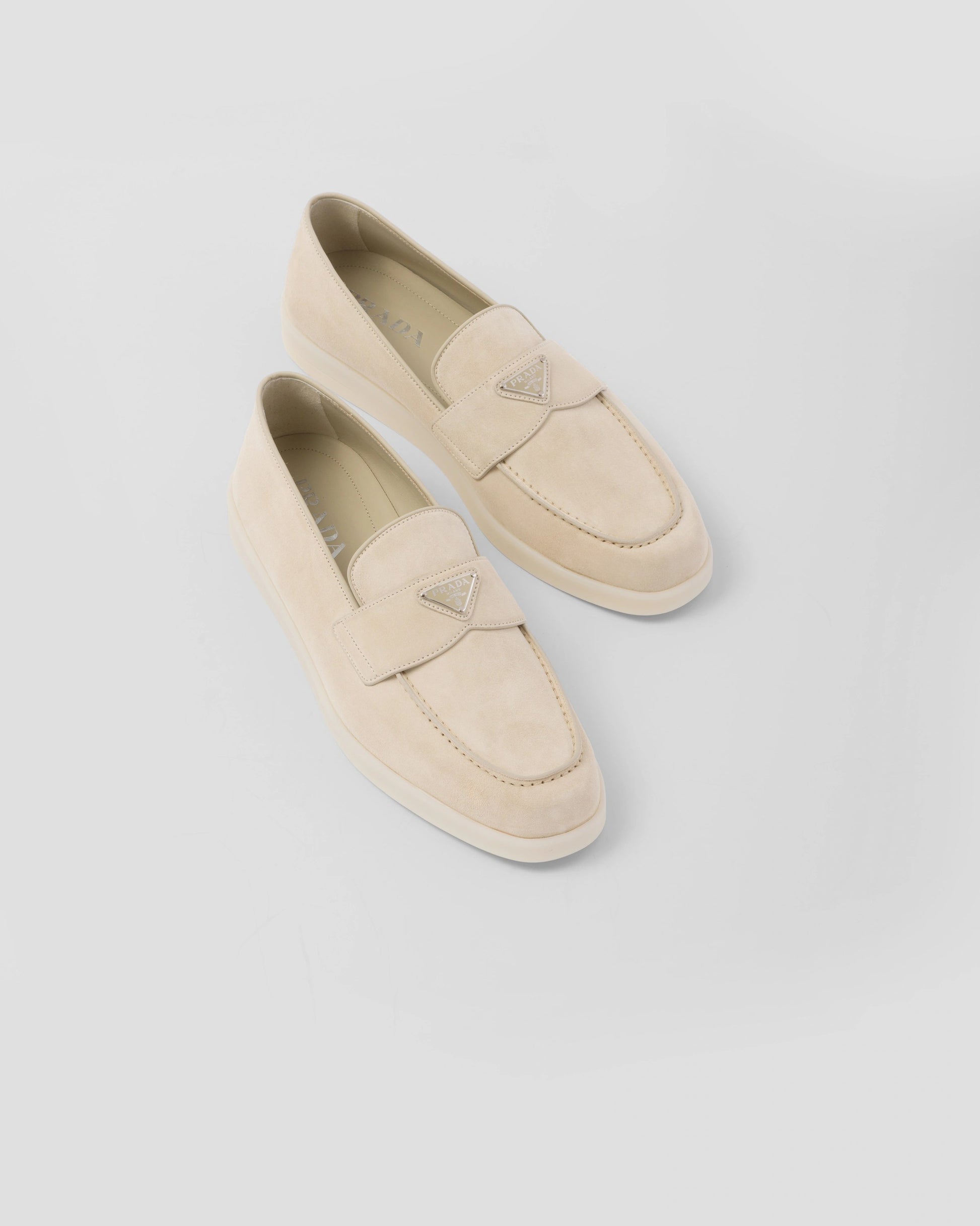 Suede loafers
