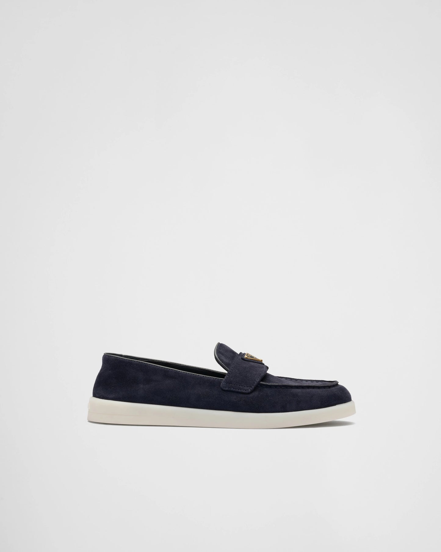 Suede leather loafers