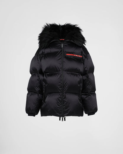 Technical Re-Nylon down jacket