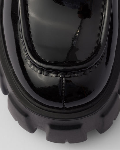 Monolith patent leather loafers