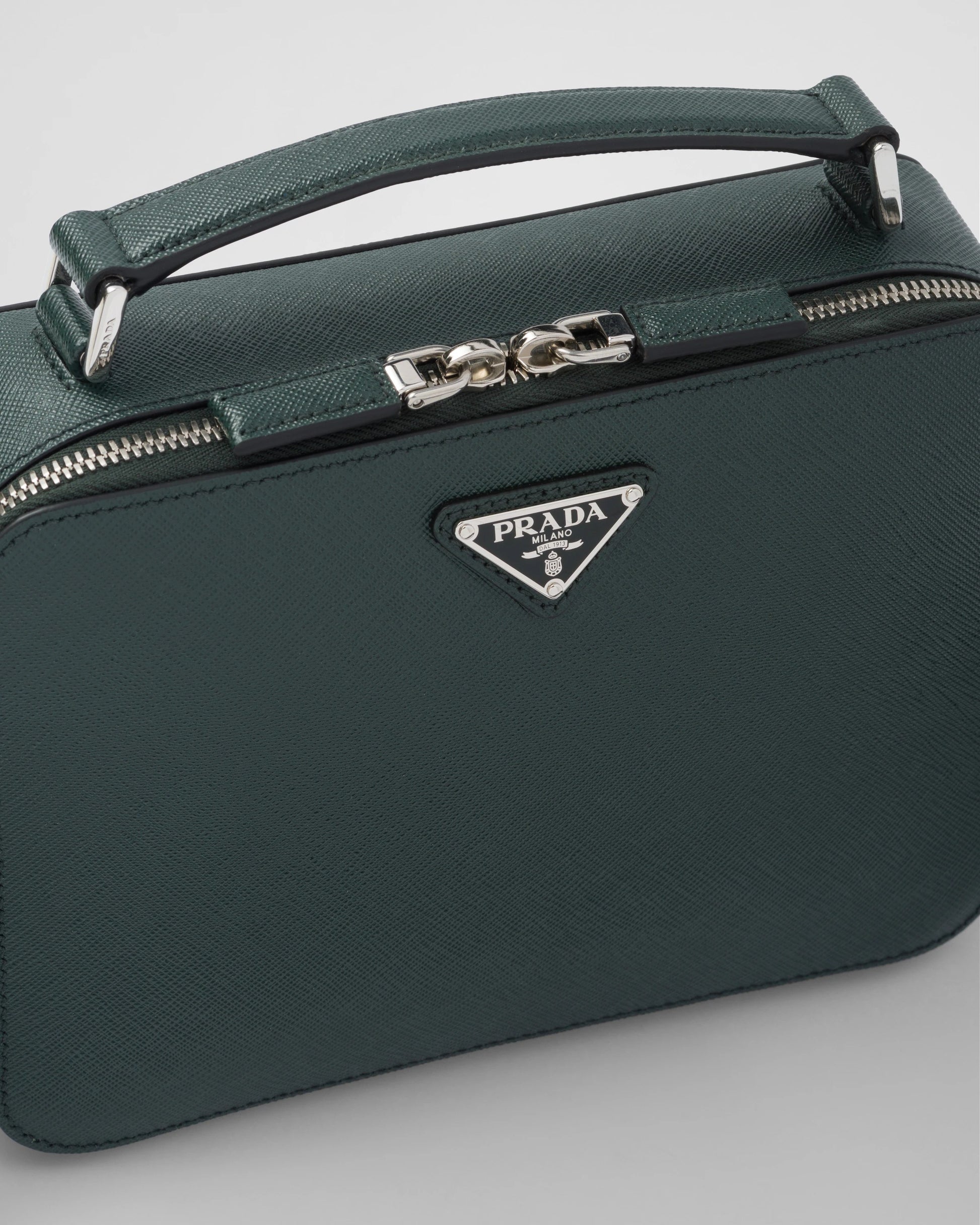 Prada Brique medium Saffiano leather bag
