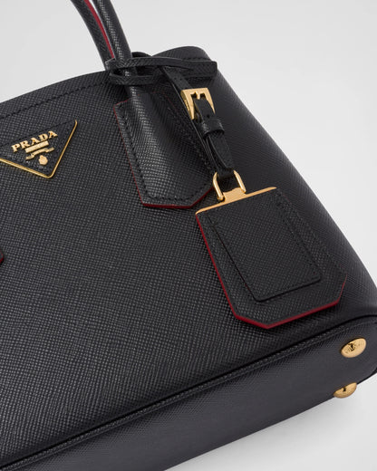 Prada Double small Saffiano leather bag