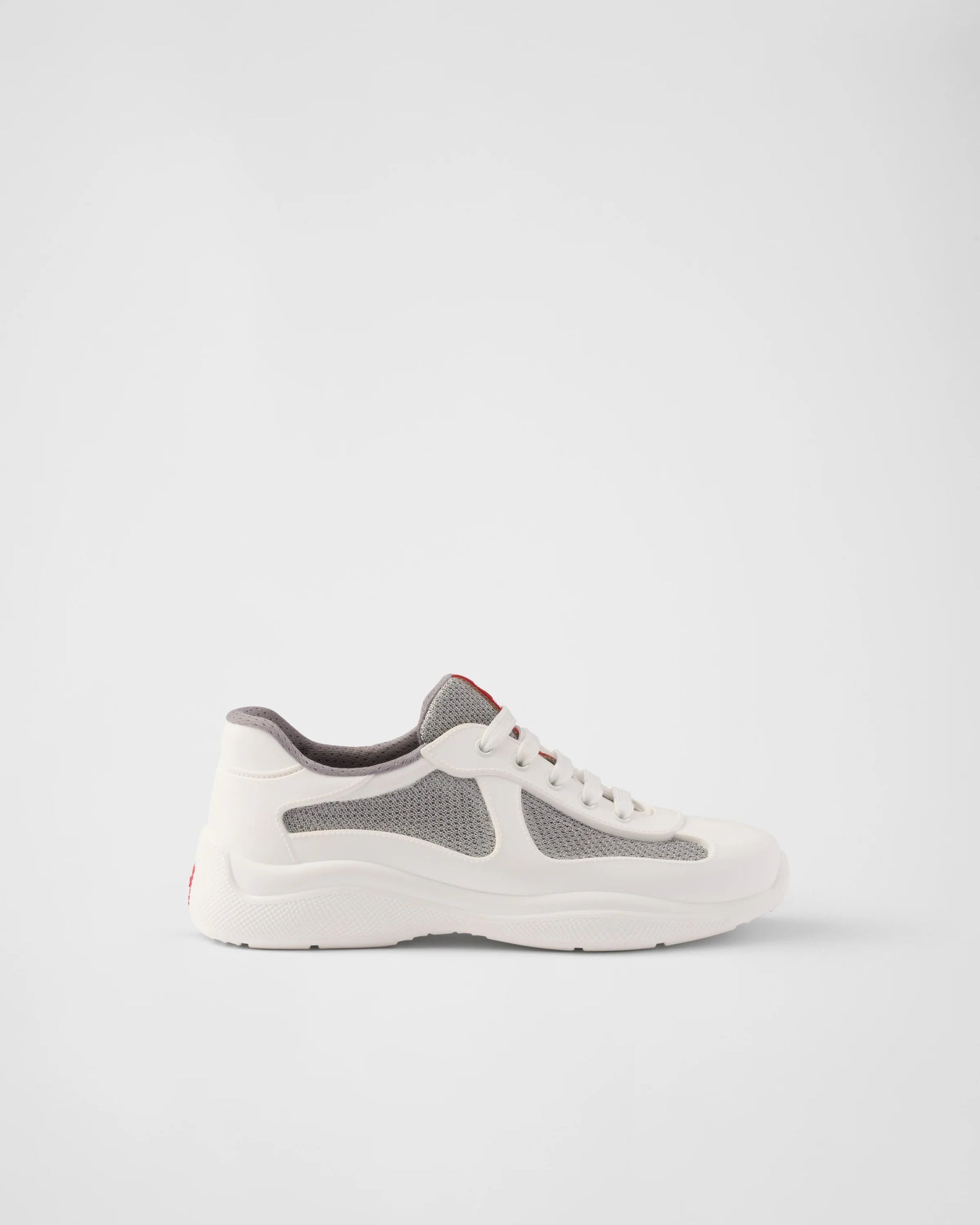 Prada America's Cup Soft rubber and bike fabric sneakers