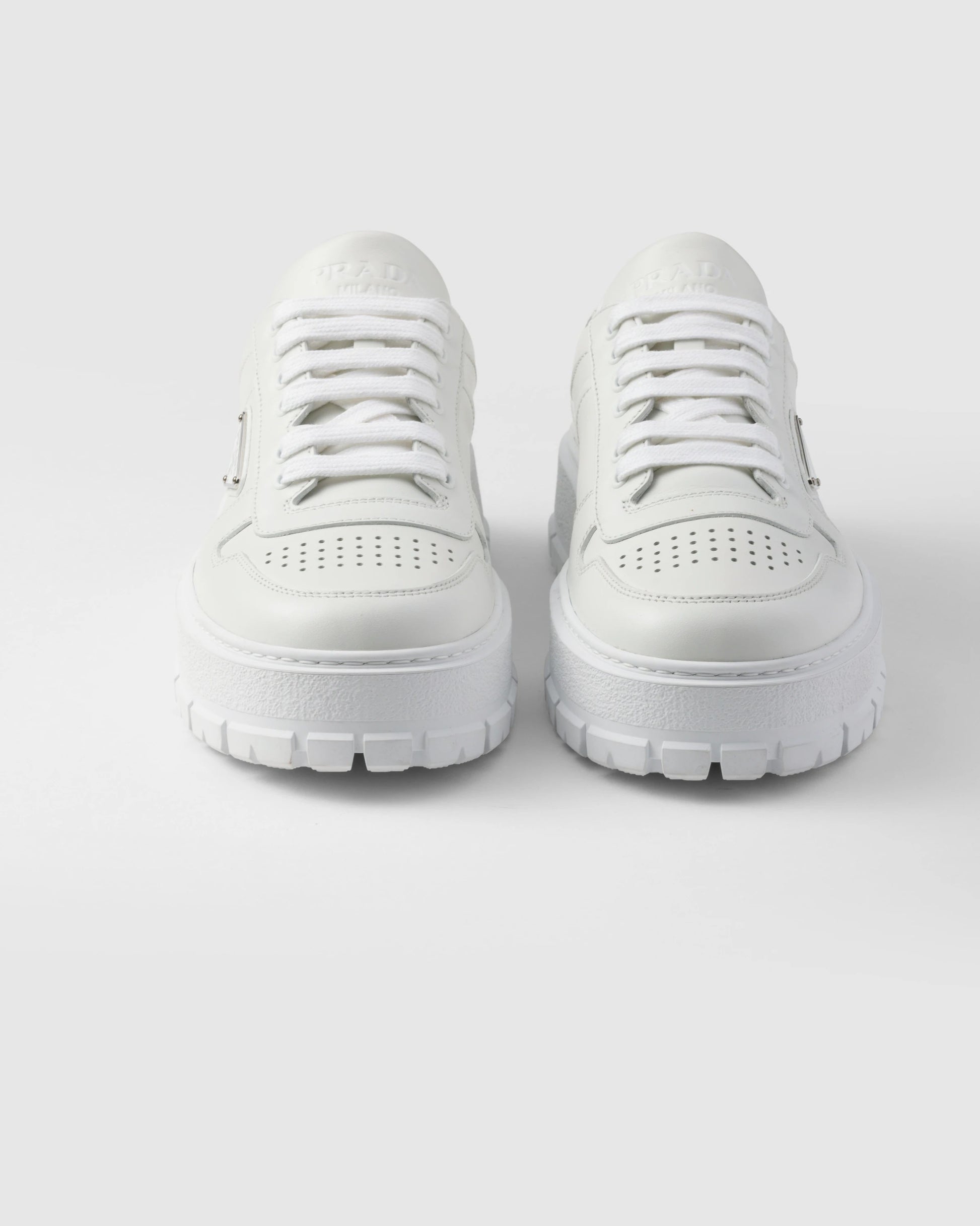 Leather sneakers