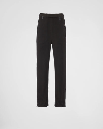 Recycled technical fleece joggers