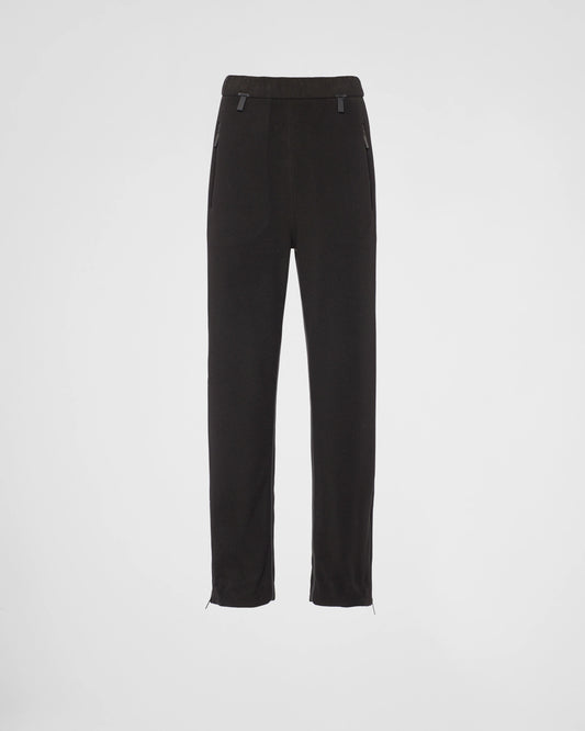 Recycled technical fleece joggers