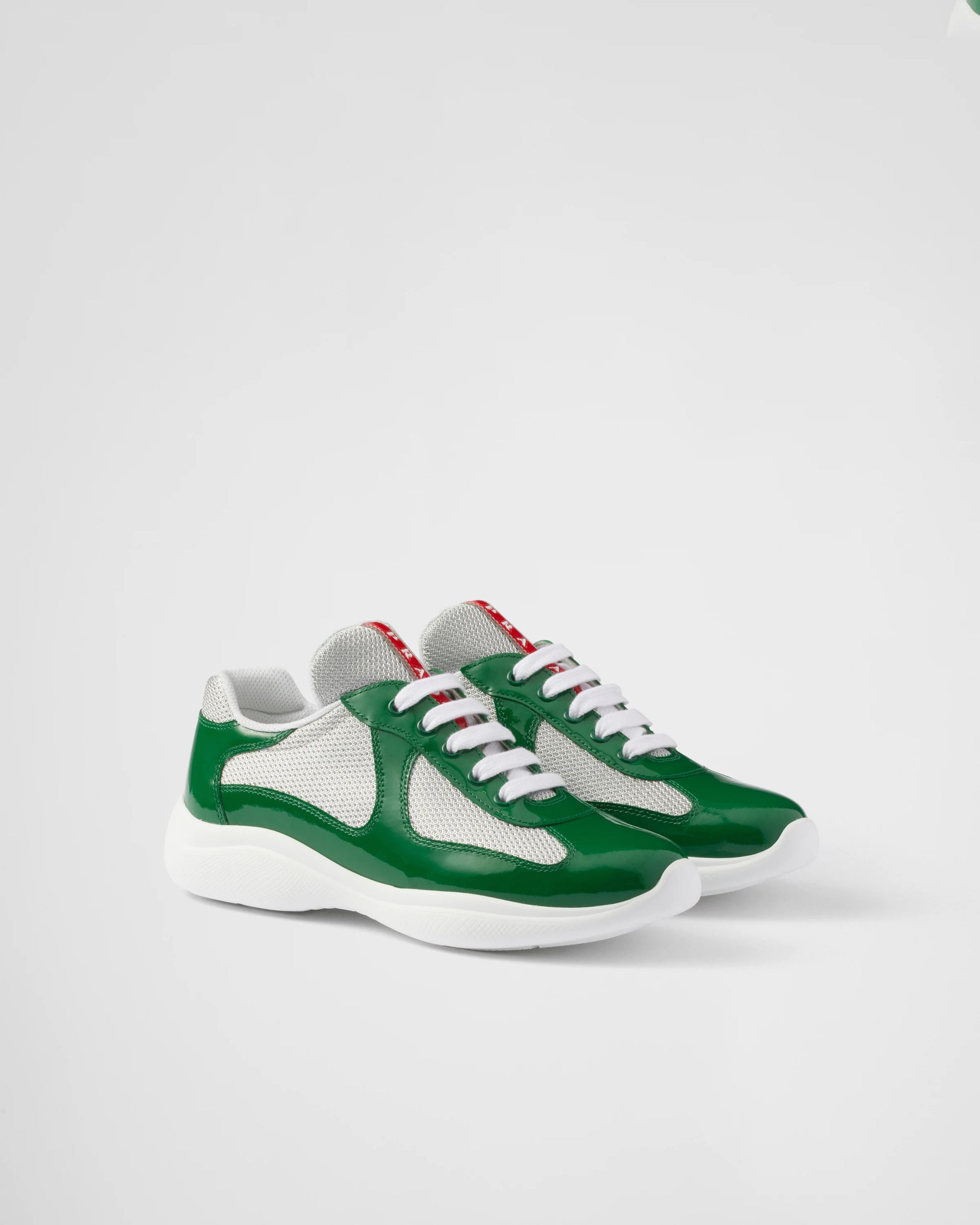 Prada America's Cup biker fabric sneakers