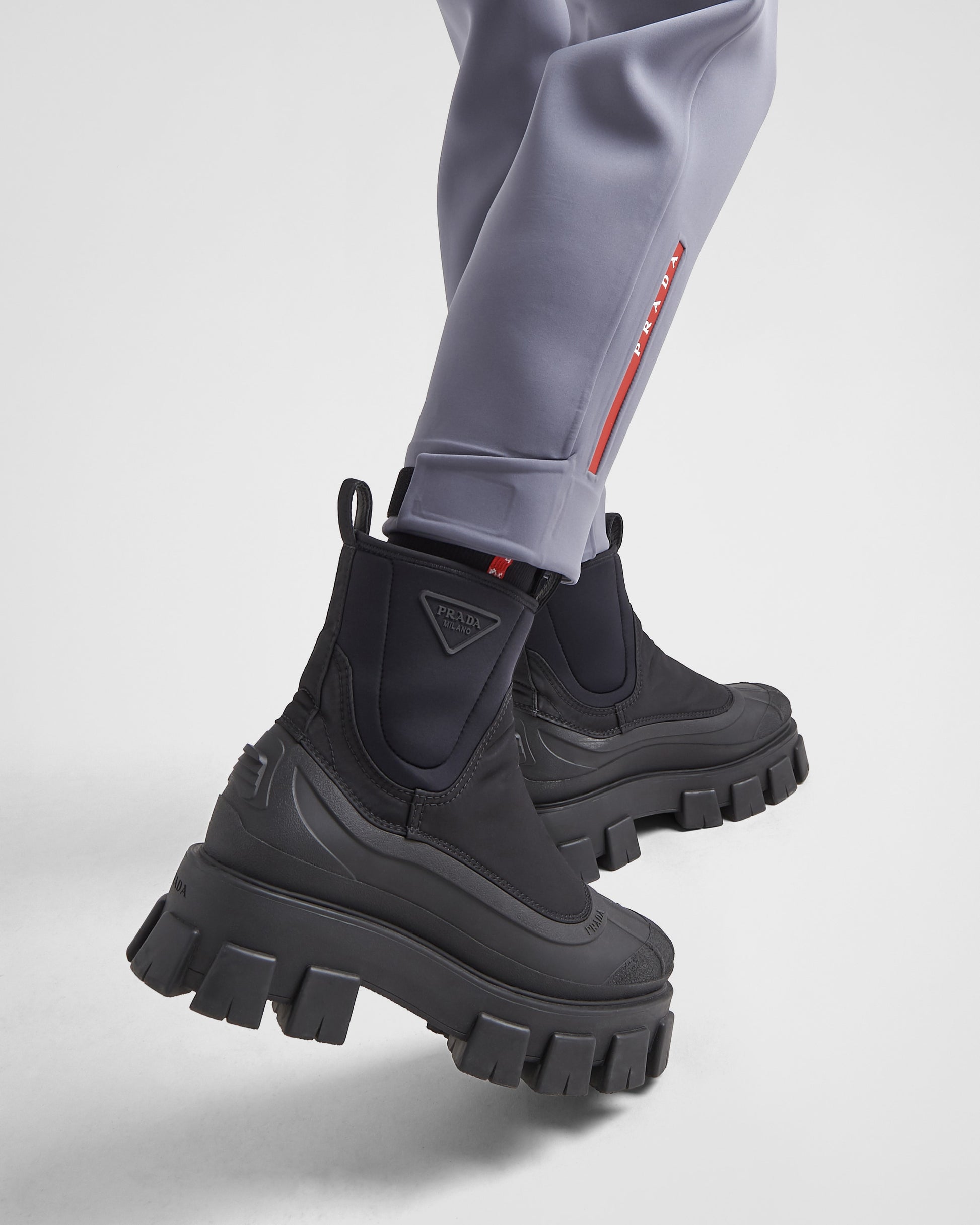 Recycled double jersey pants