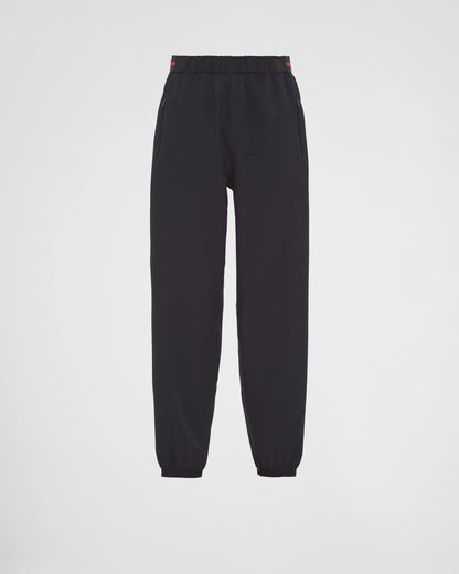 Light Bi-Stretch wide-leg pants