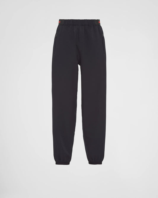 Light Bi-Stretch wide-leg pants