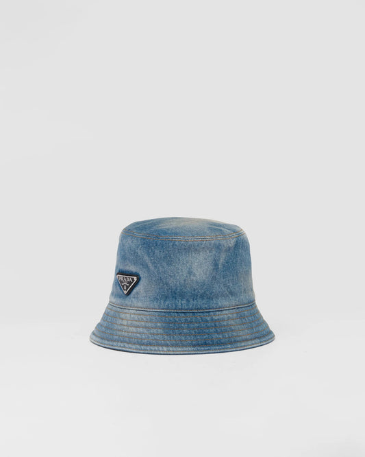 Denim bucket hat