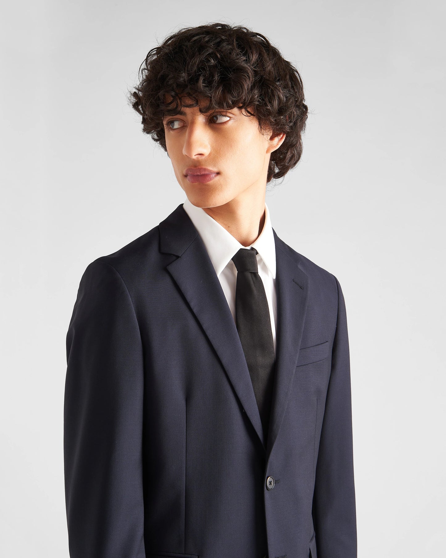 Single Breasted Wool And Mohair Suit