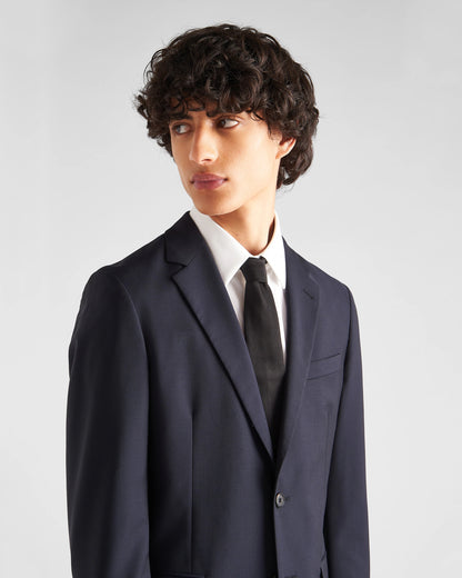 Single Breasted Wool And Mohair Suit