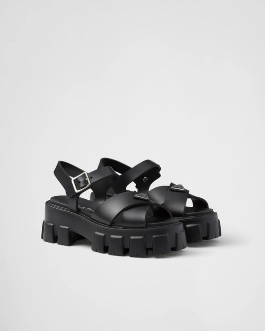 Monolith rubber sandals