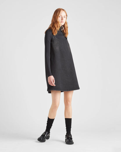 Jersey turtleneck top
