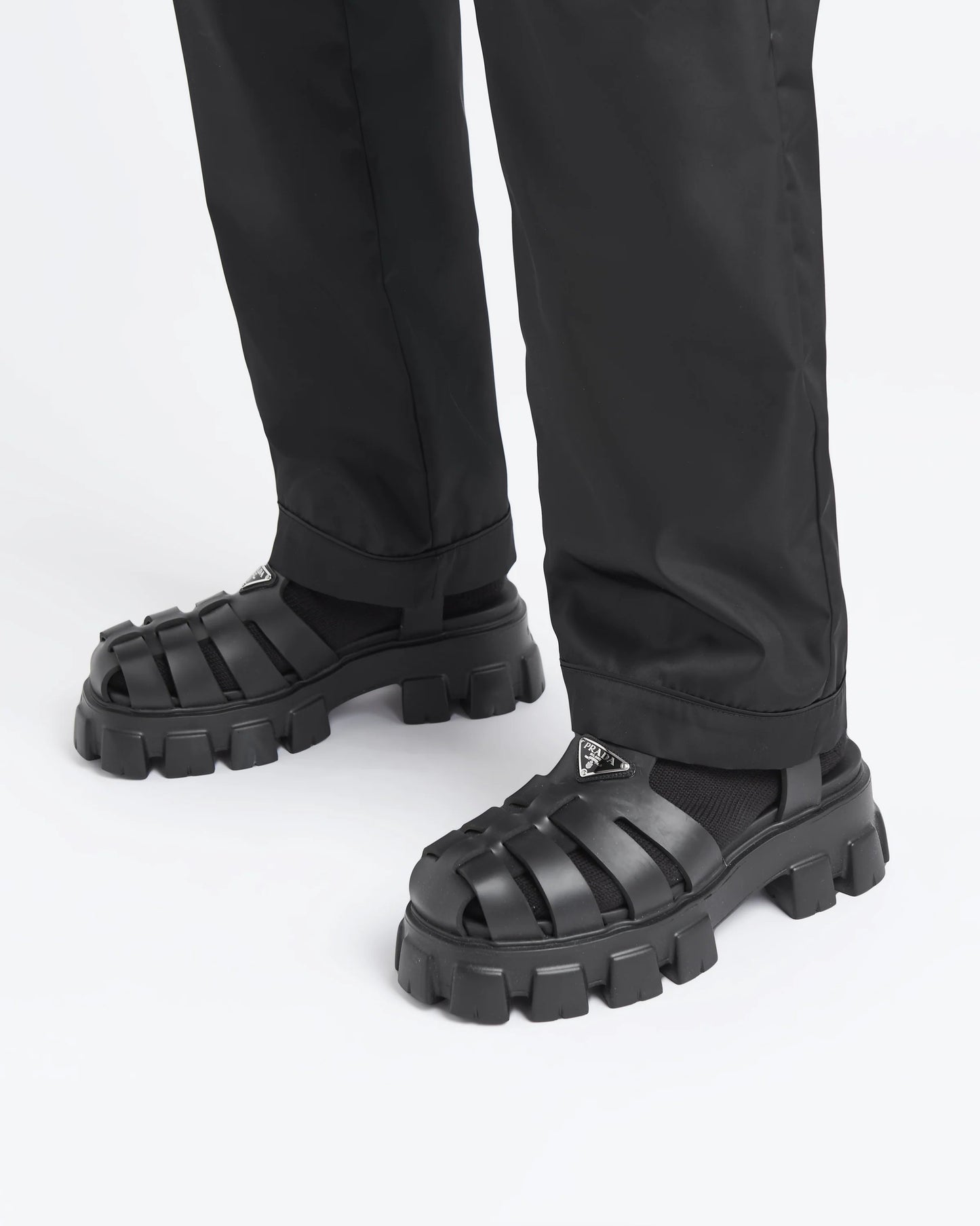 Monolith rubber sandals