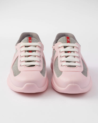 Prada America's Cup Soft rubber and bike fabric sneakers