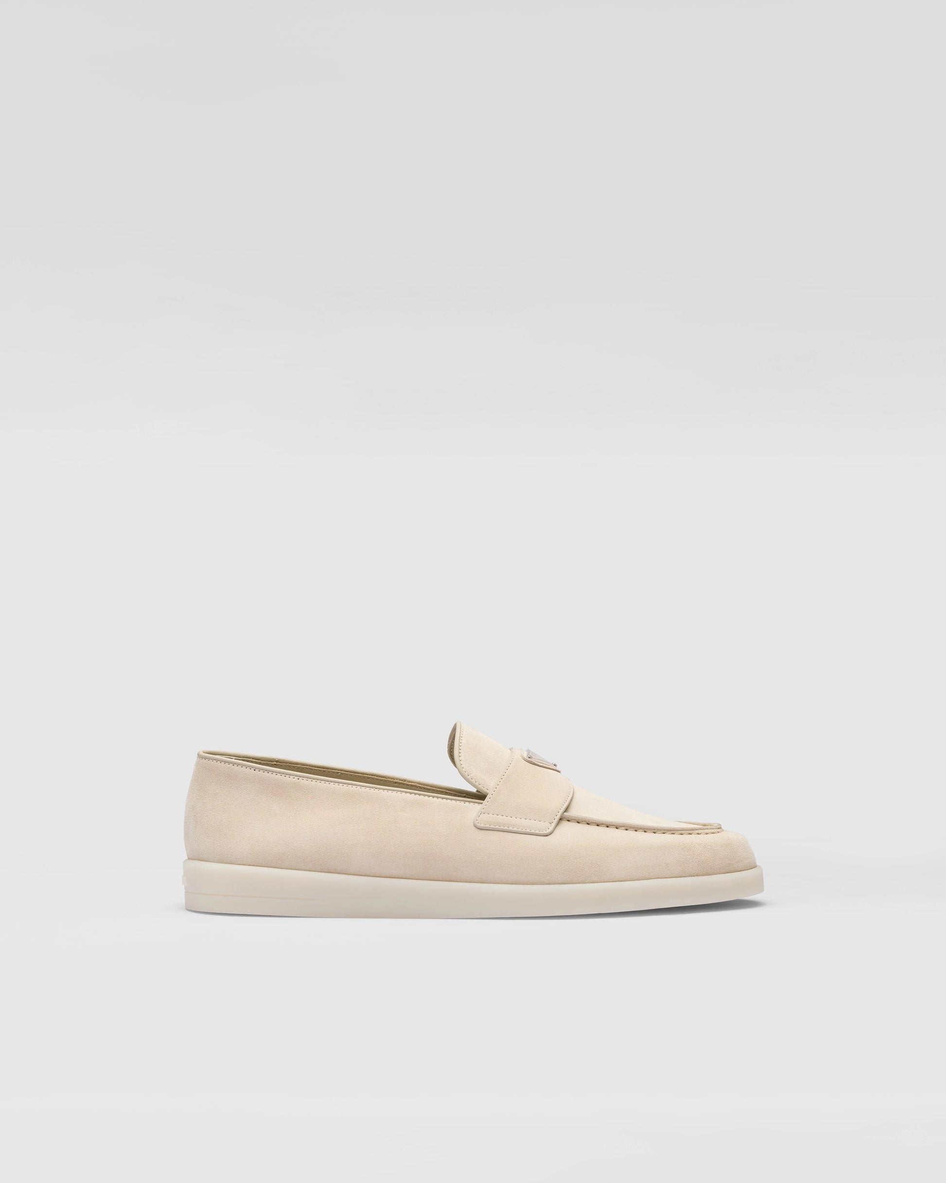 Suede loafers