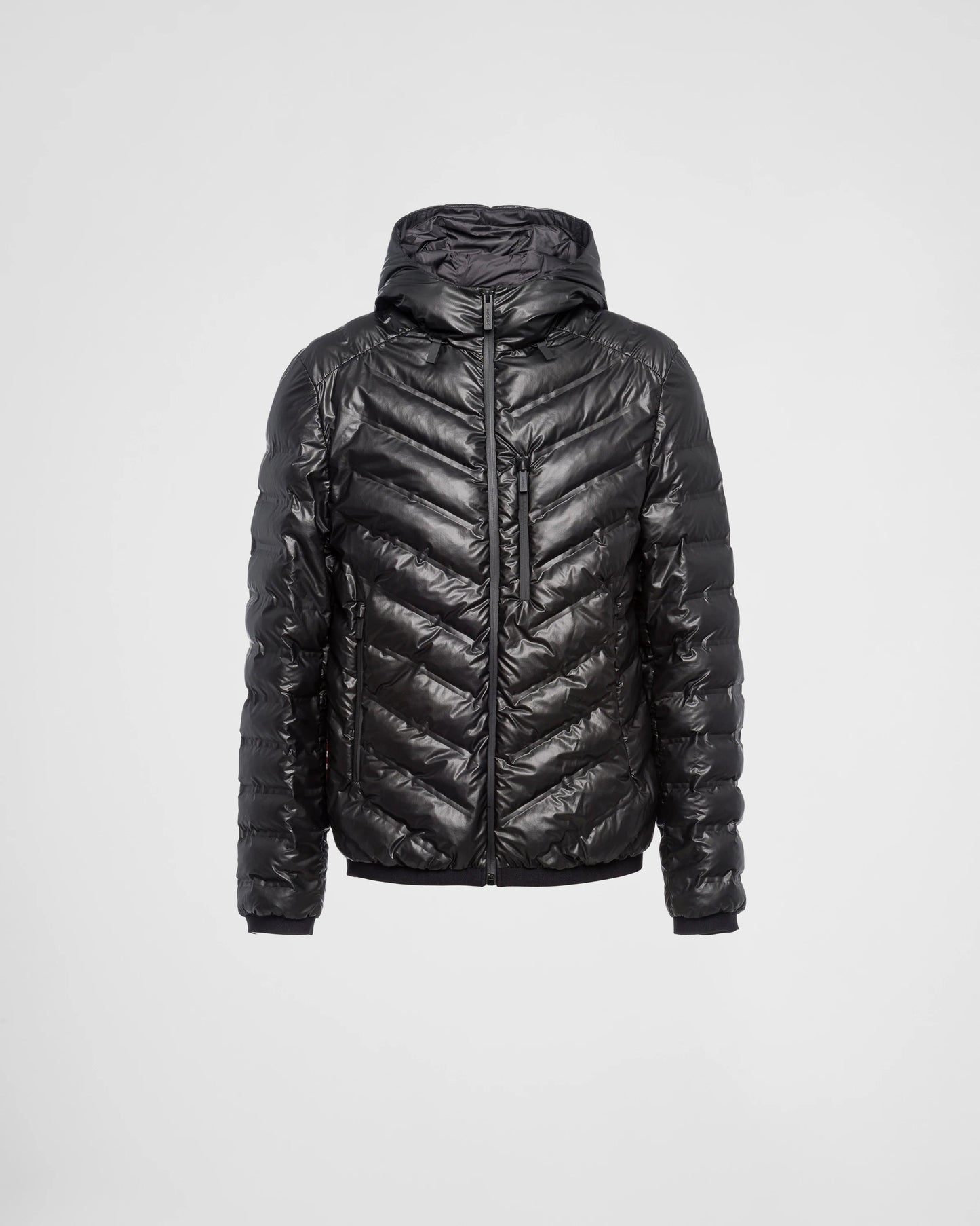 Light Re-Nylon Hooded Puffer Jacket