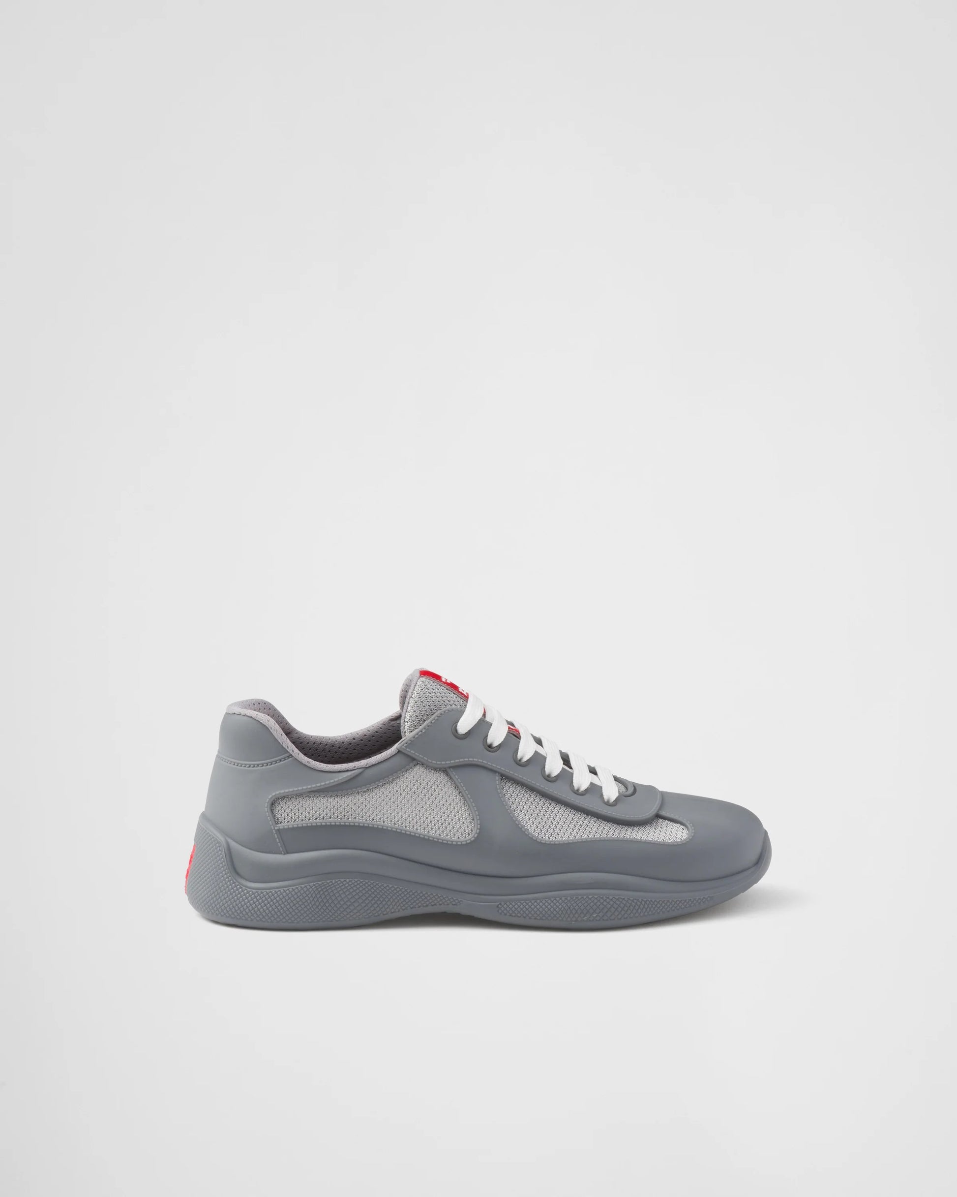 Prada America's Cup Soft rubber and bike fabric sneakers