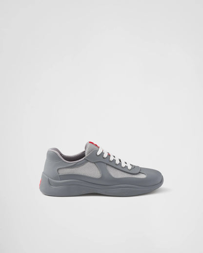 Prada America's Cup Soft rubber and bike fabric sneakers