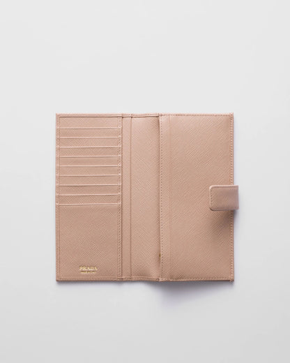 Large Saffiano leather wallet