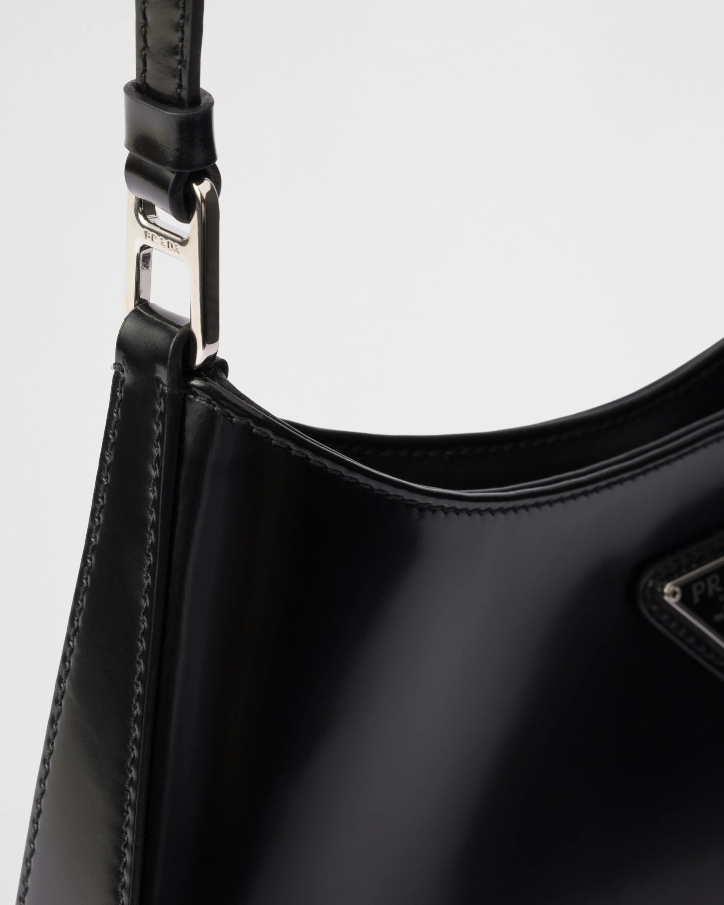 Prada Cleo brushed leather shoulder bag