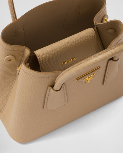 Prada Double small Saffiano leather bag