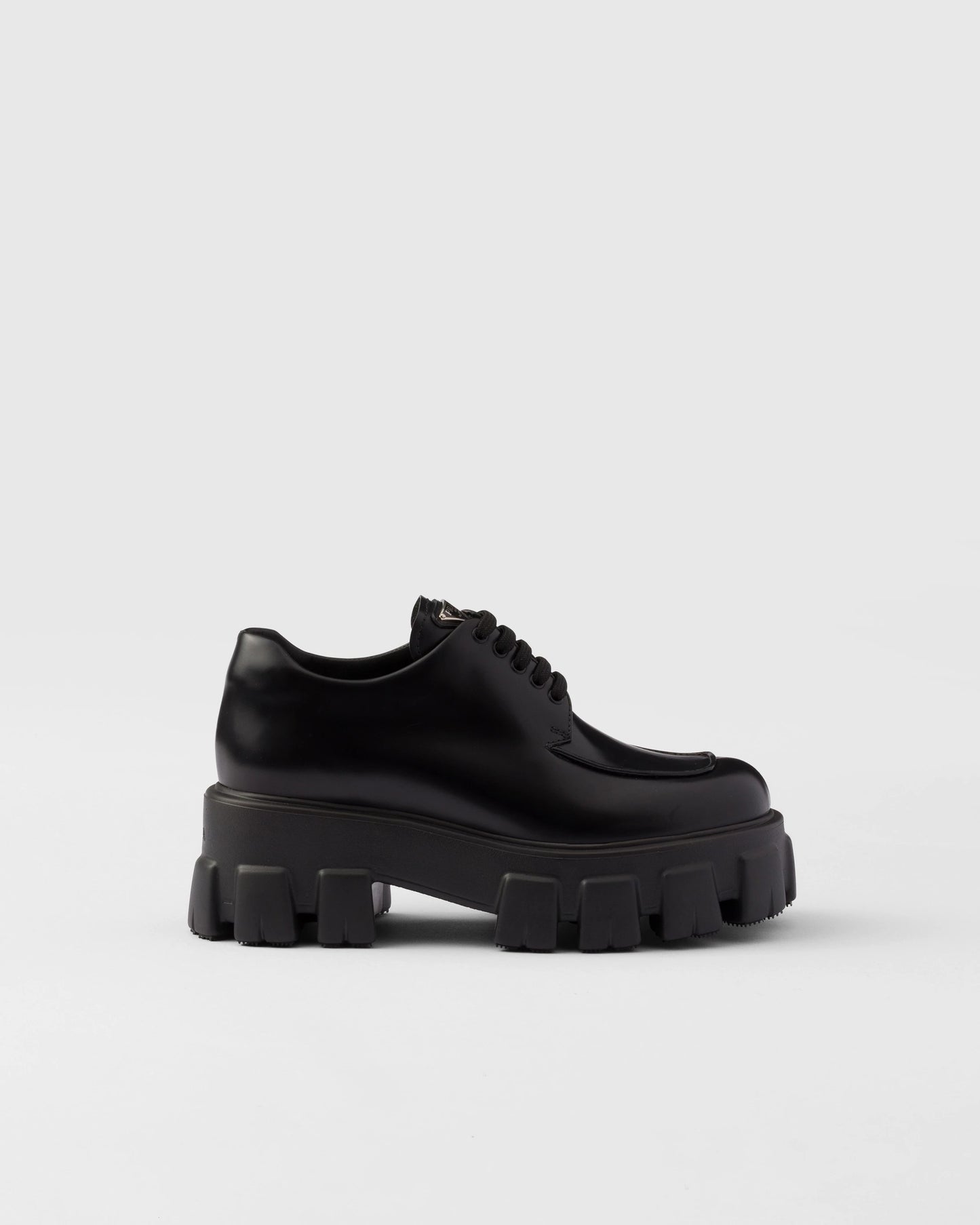 Monolith brushed leather lace-up shoes