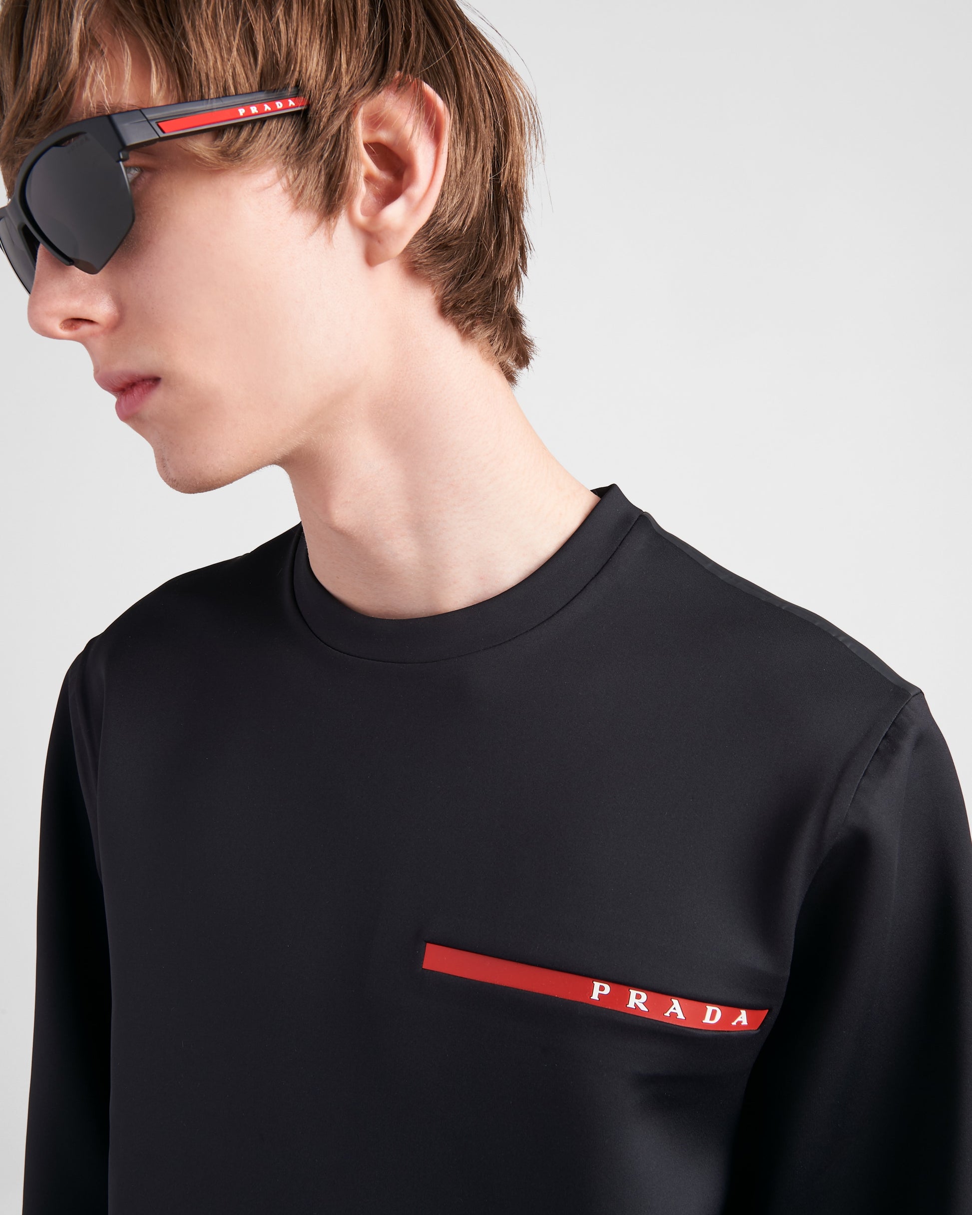 Recycled double jersey sweatshirt