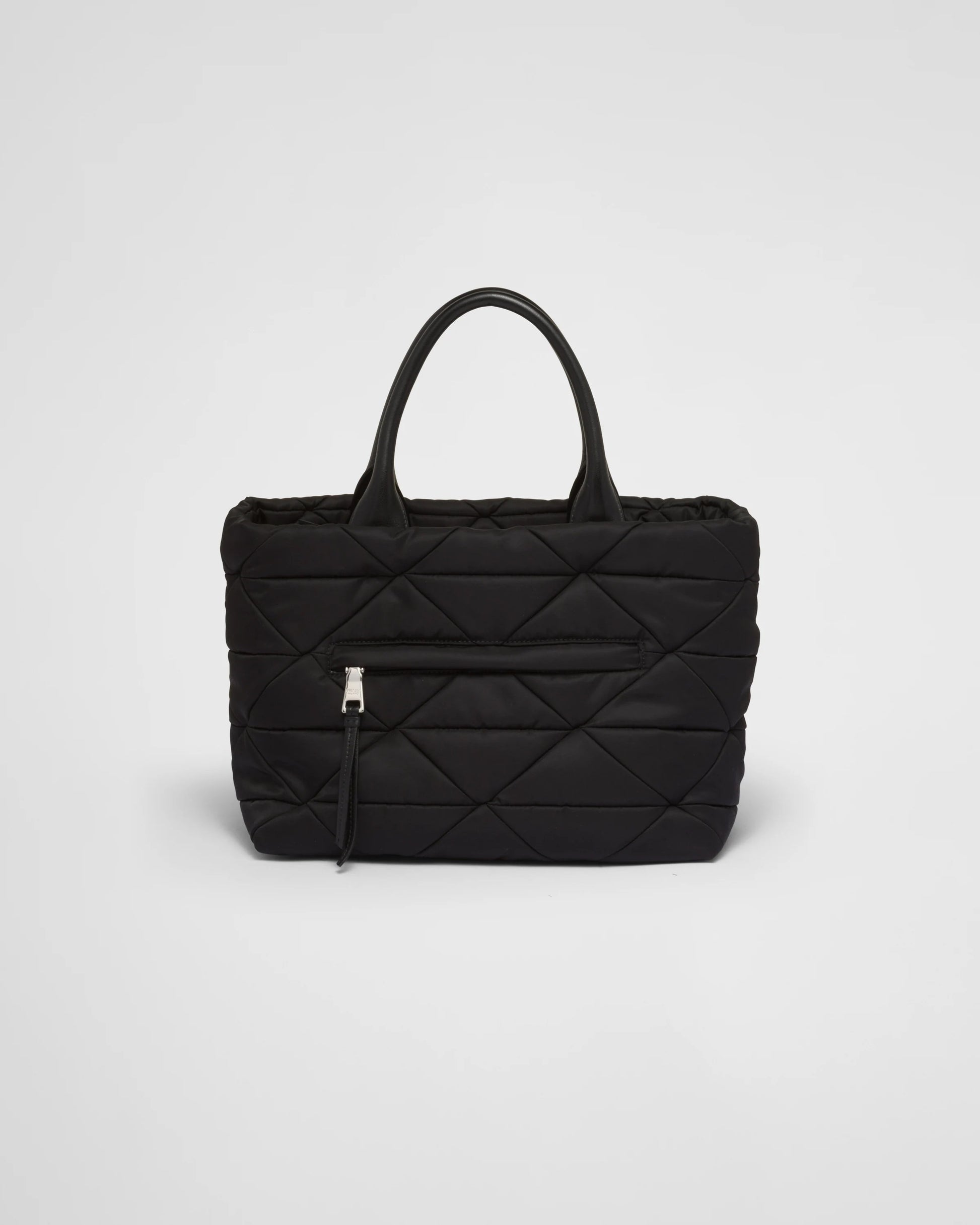 Small Re-Nylon padded tote bag