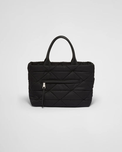Small Re-Nylon padded tote bag
