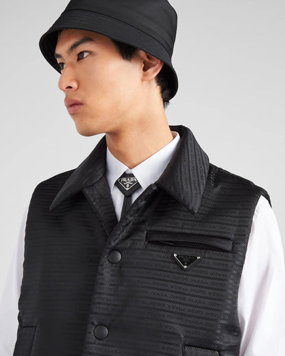 Saffiano leather bolo tie