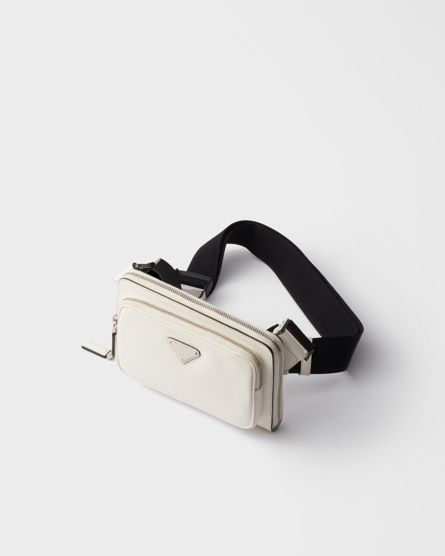 Saffiano leather belt bag