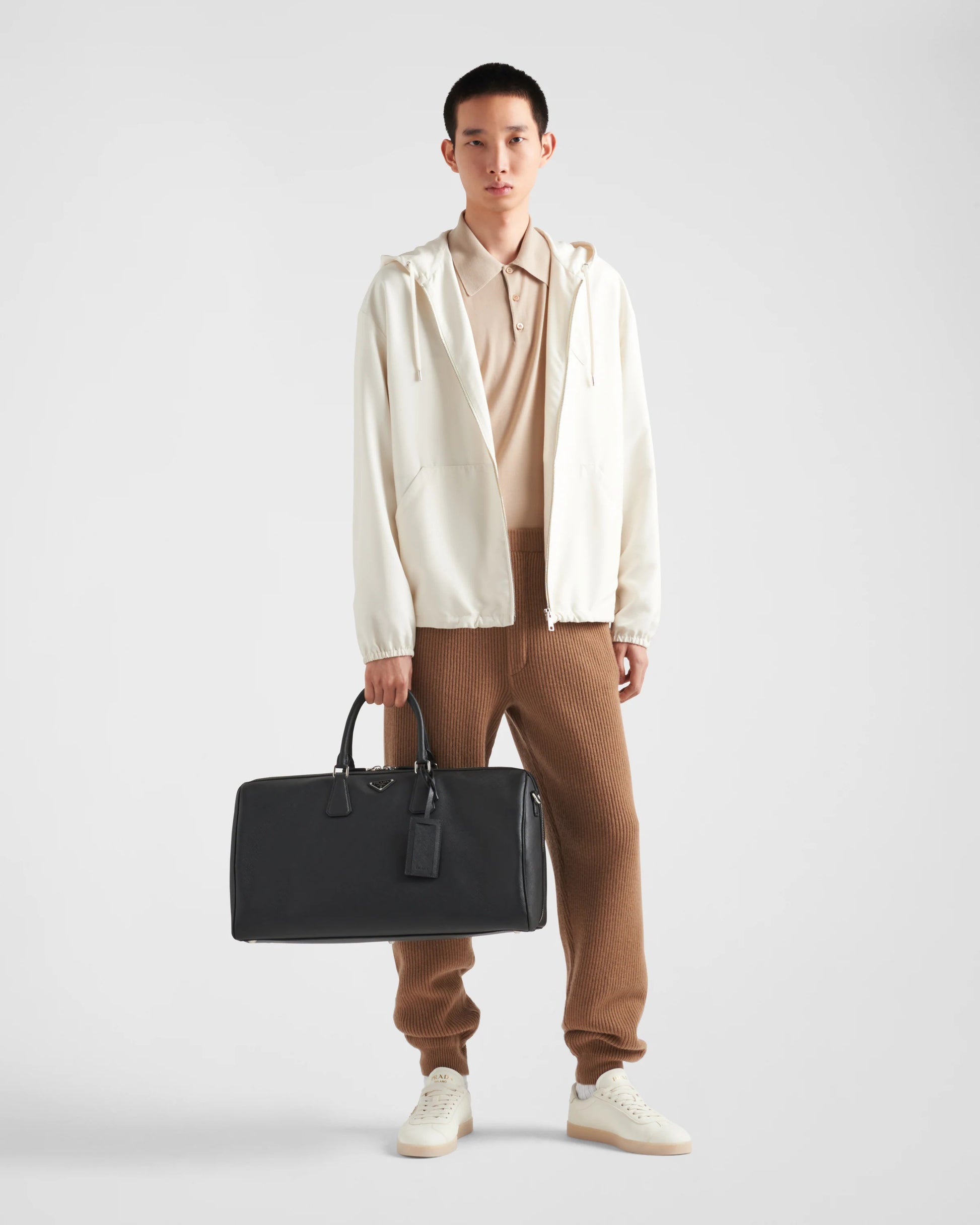 Saffiano Leather Travel Bag