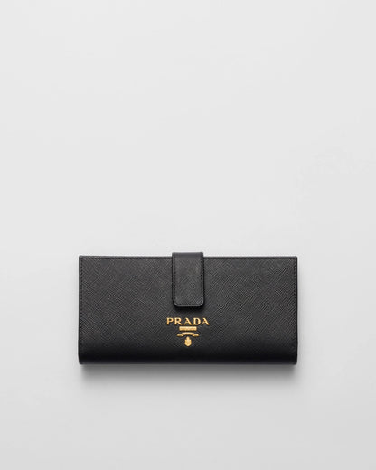 Large Saffiano leather wallet