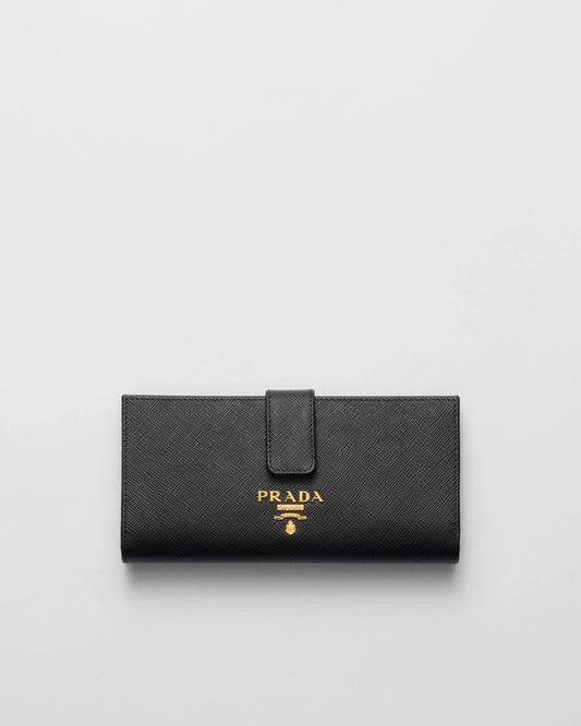Large Saffiano leather wallet