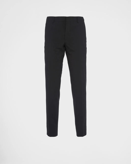 Light stretch wool pants