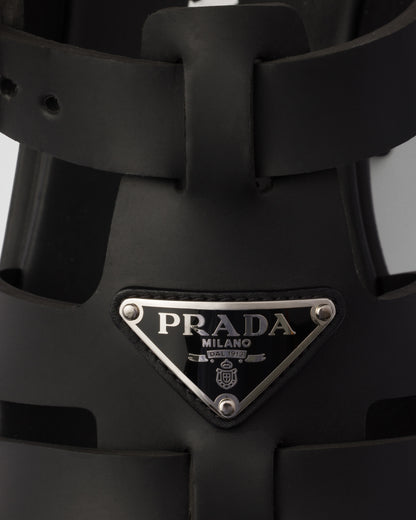 Monolith foam rubber sandals