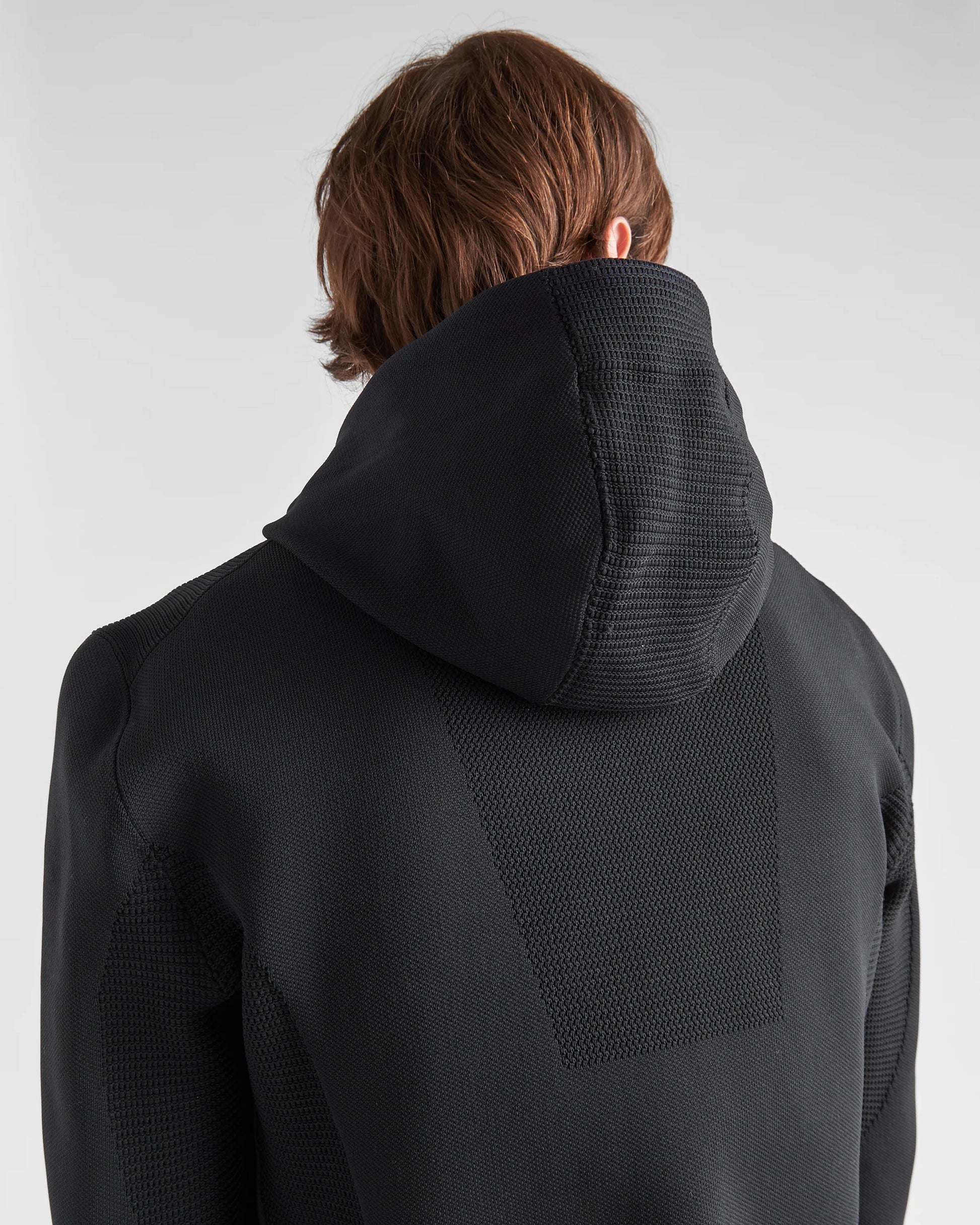 Techno Piqué hoodie