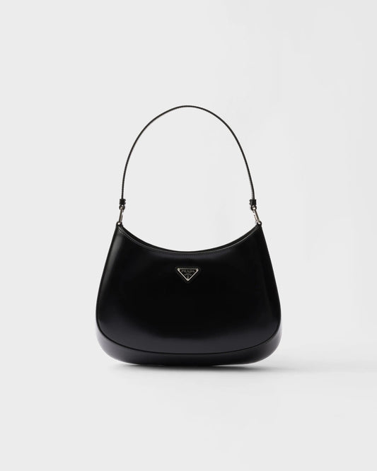 Prada Cleo brushed leather shoulder bag