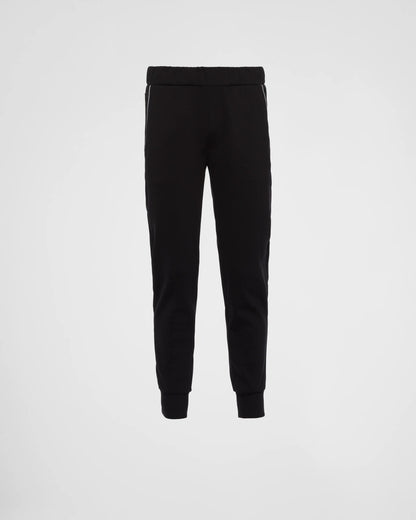 Sweatpants with Re-Nylon details