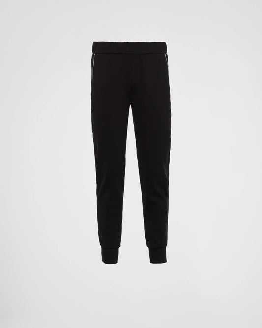 Sweatpants with Re-Nylon details