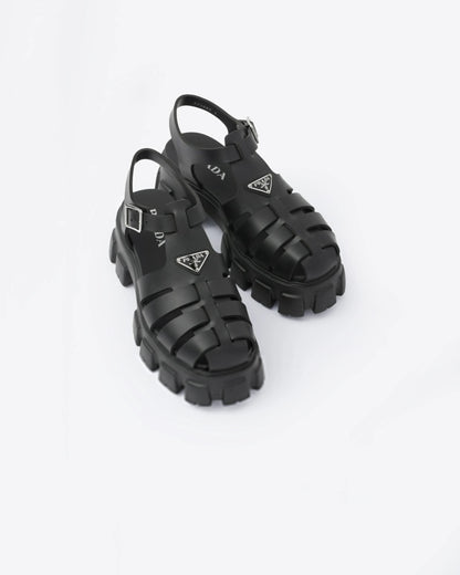 Monolith rubber sandals
