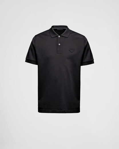 Piqué polo shirt