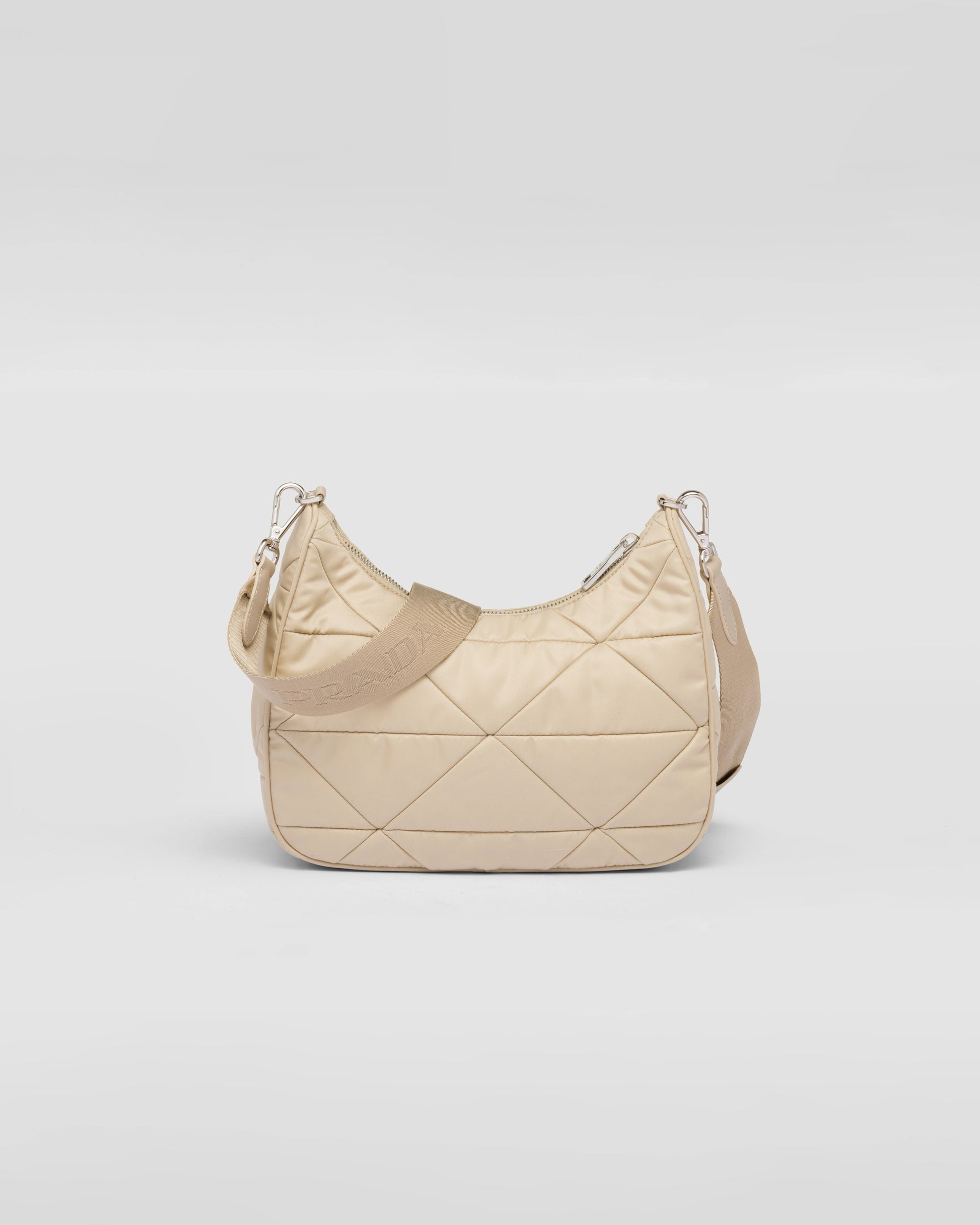 Padded Re-Nylon shoulder bag