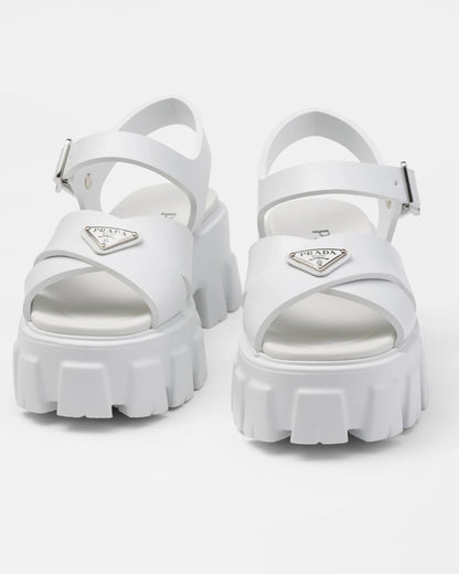 Monolith rubber sandals