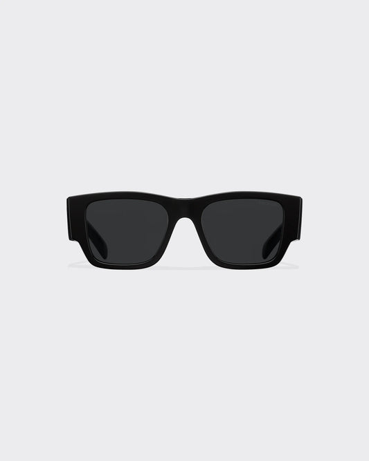 Sunglasses with triangle logo