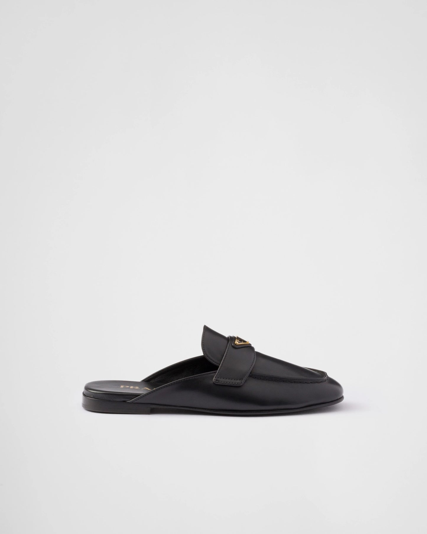 Leather slippers